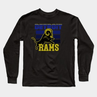 Detroit Rams Goat Long Sleeve T-Shirt